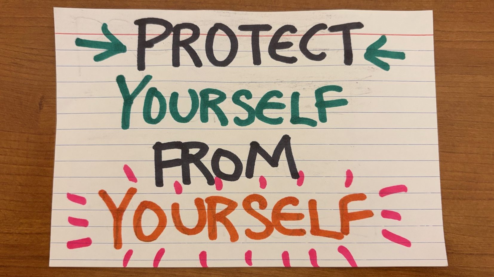 Protect Yourself From Yourself
