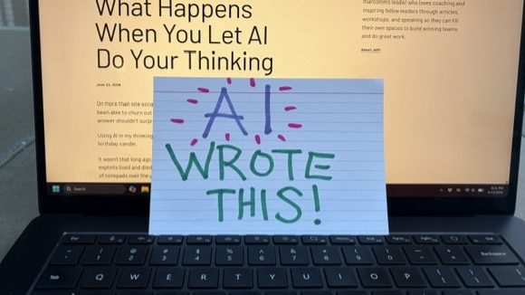 The Poser Problem: What Happens When You Let AI Do Your Thinking
